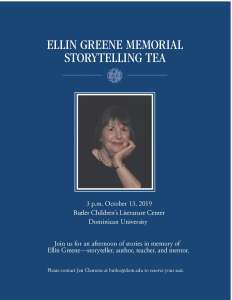 2019 Greene Memorial Tea