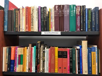 Storytelling ref shelf